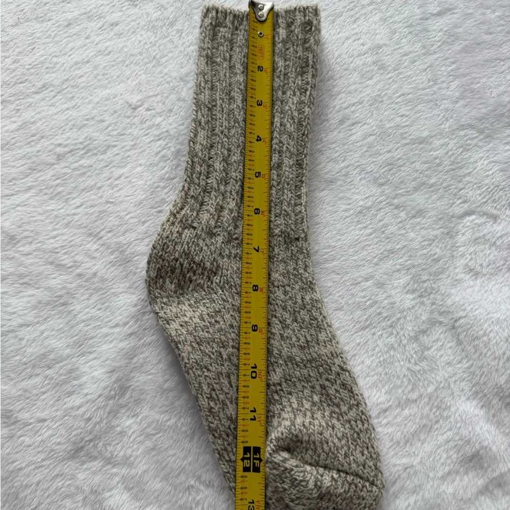 L.L.Bean Men's Tan Wool Socks - Picture 5 of 5